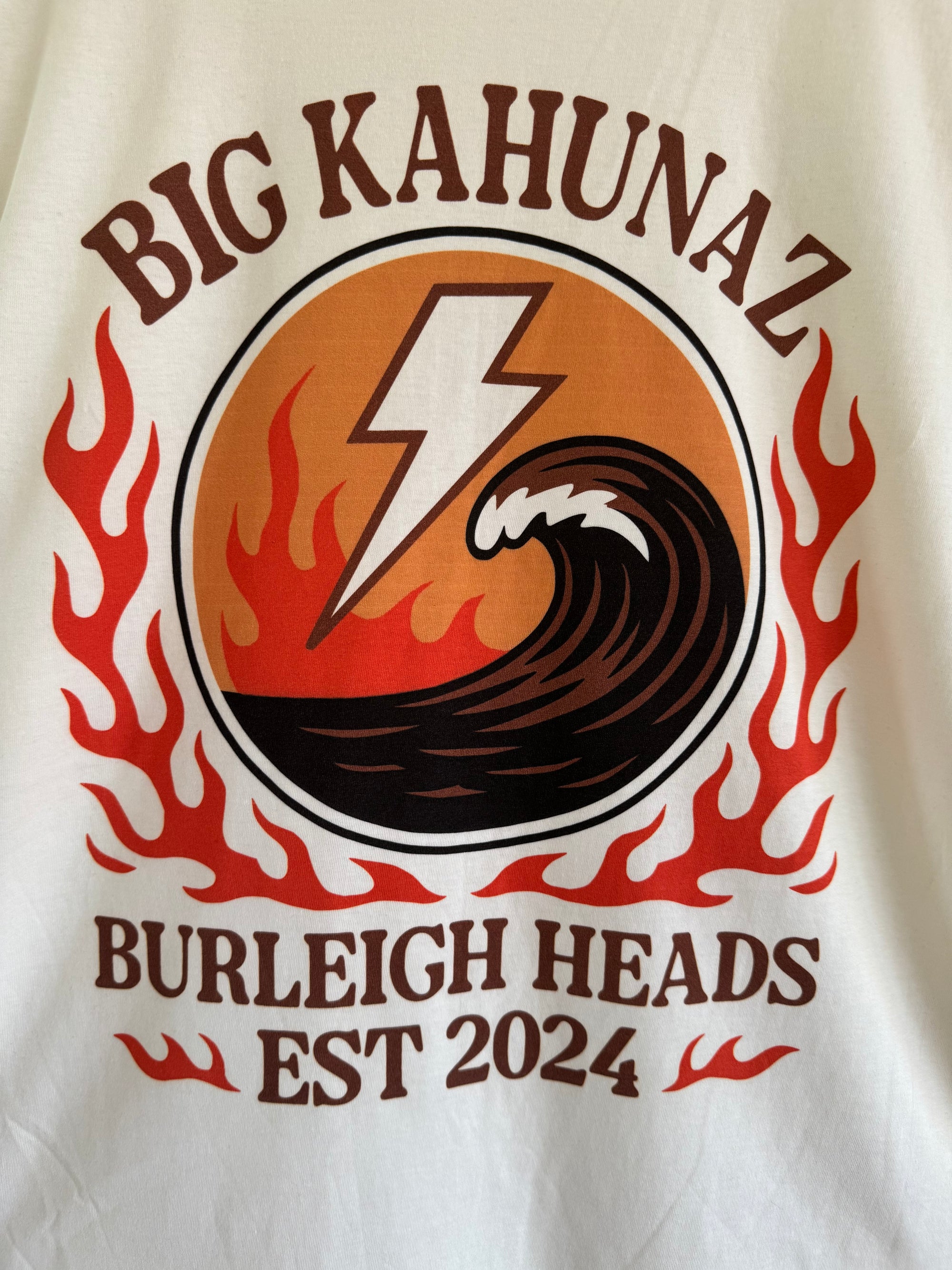 The Metal Club Oversized Tee - Ecru