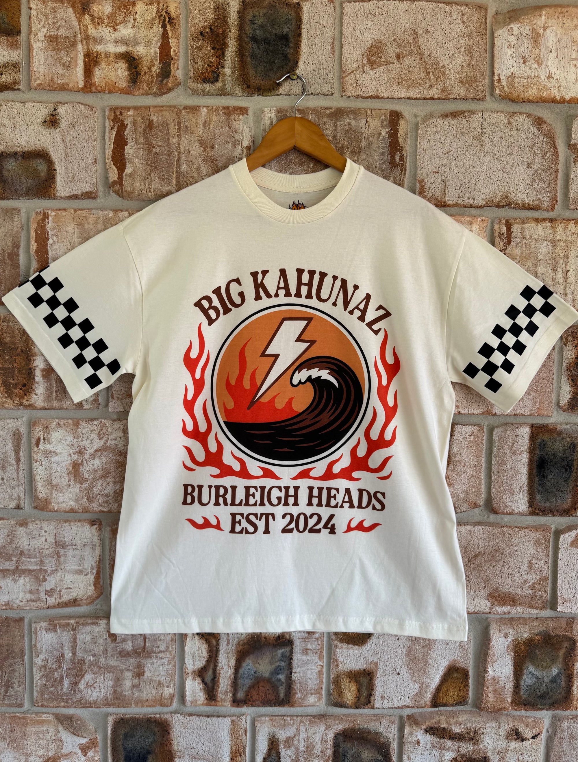 The Metal Club Oversized Tee - Ecru