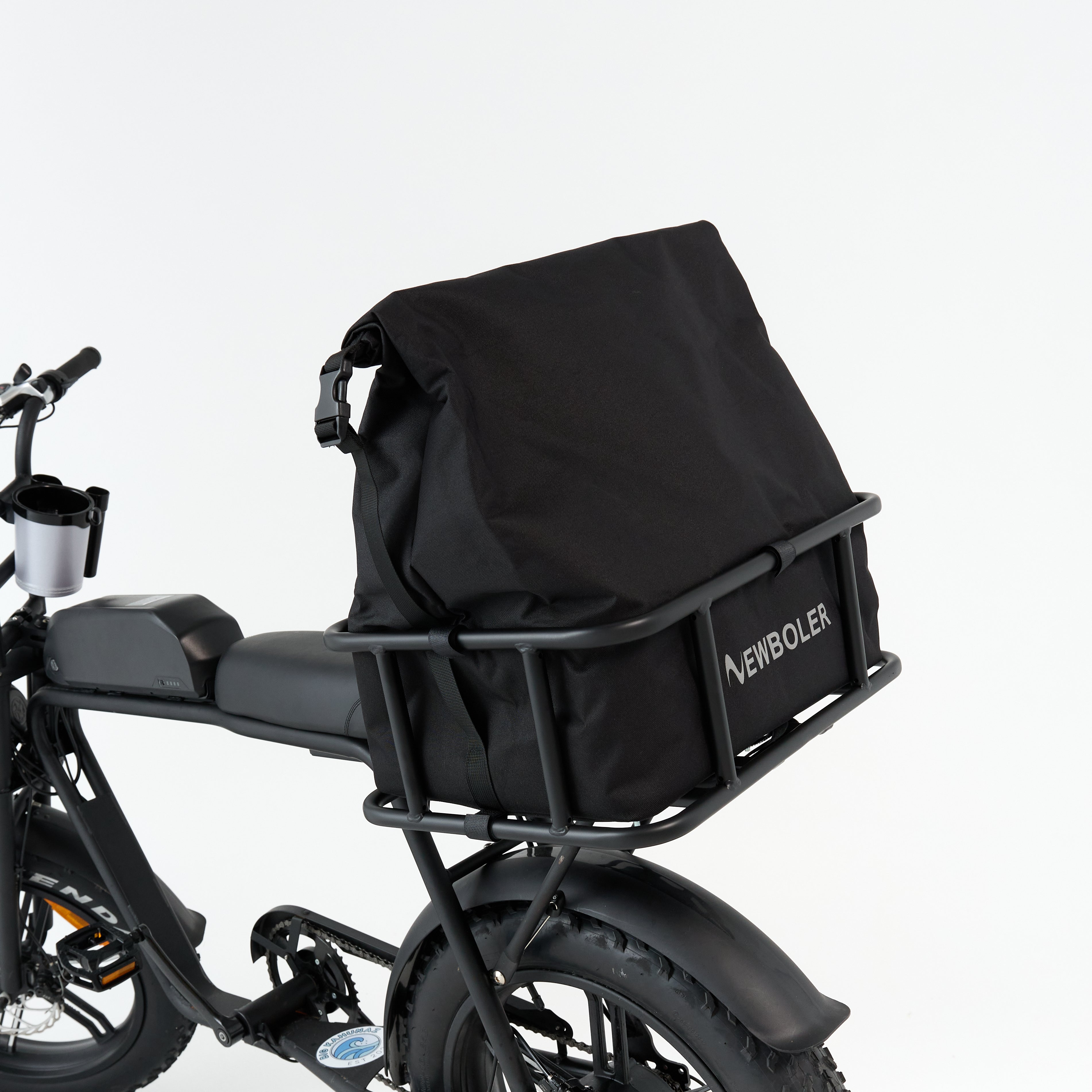 Big Kahunaz Electric Bike Rear Rack Cargo Carrier & Cooler Bag