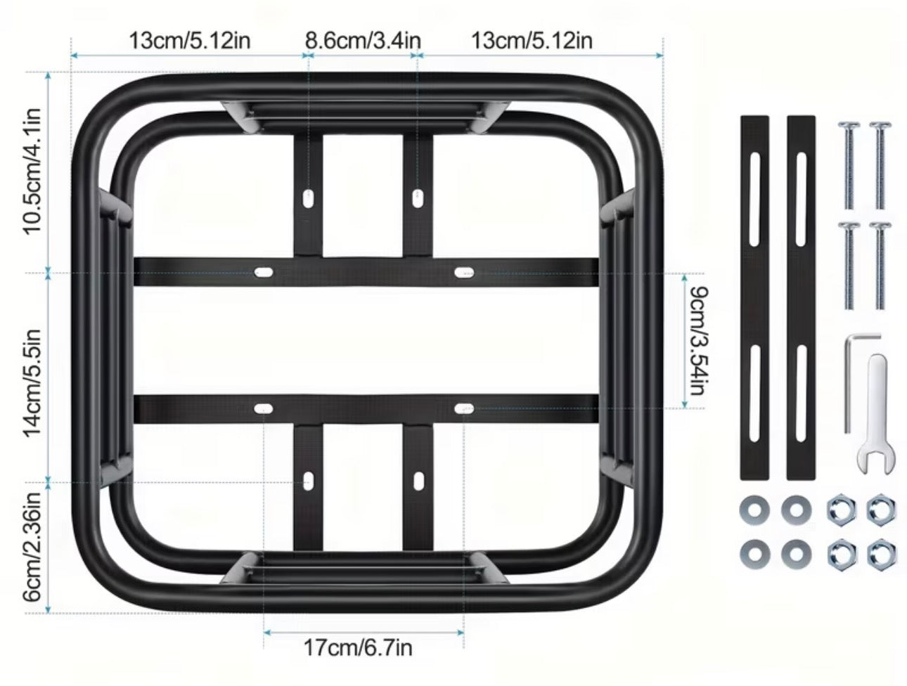 Big Kahunaz Electric Bike Rear Rack Cargo Carrier & Cooler Bag