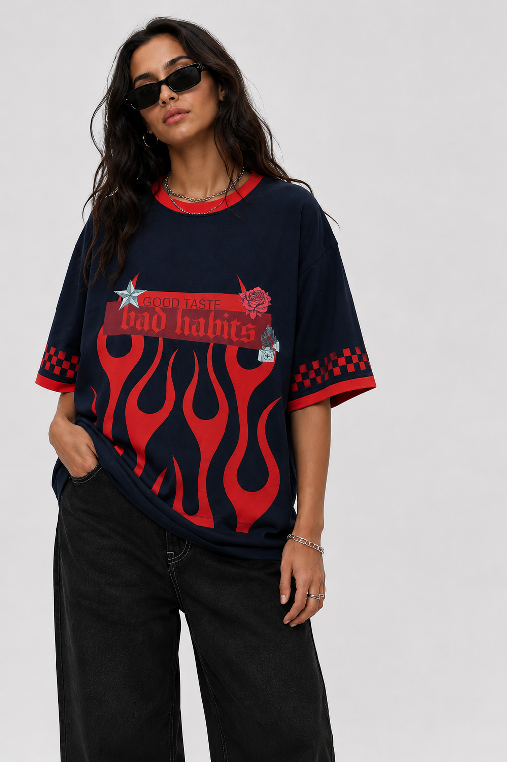 Good Taste Bad Habits Slouch Tee